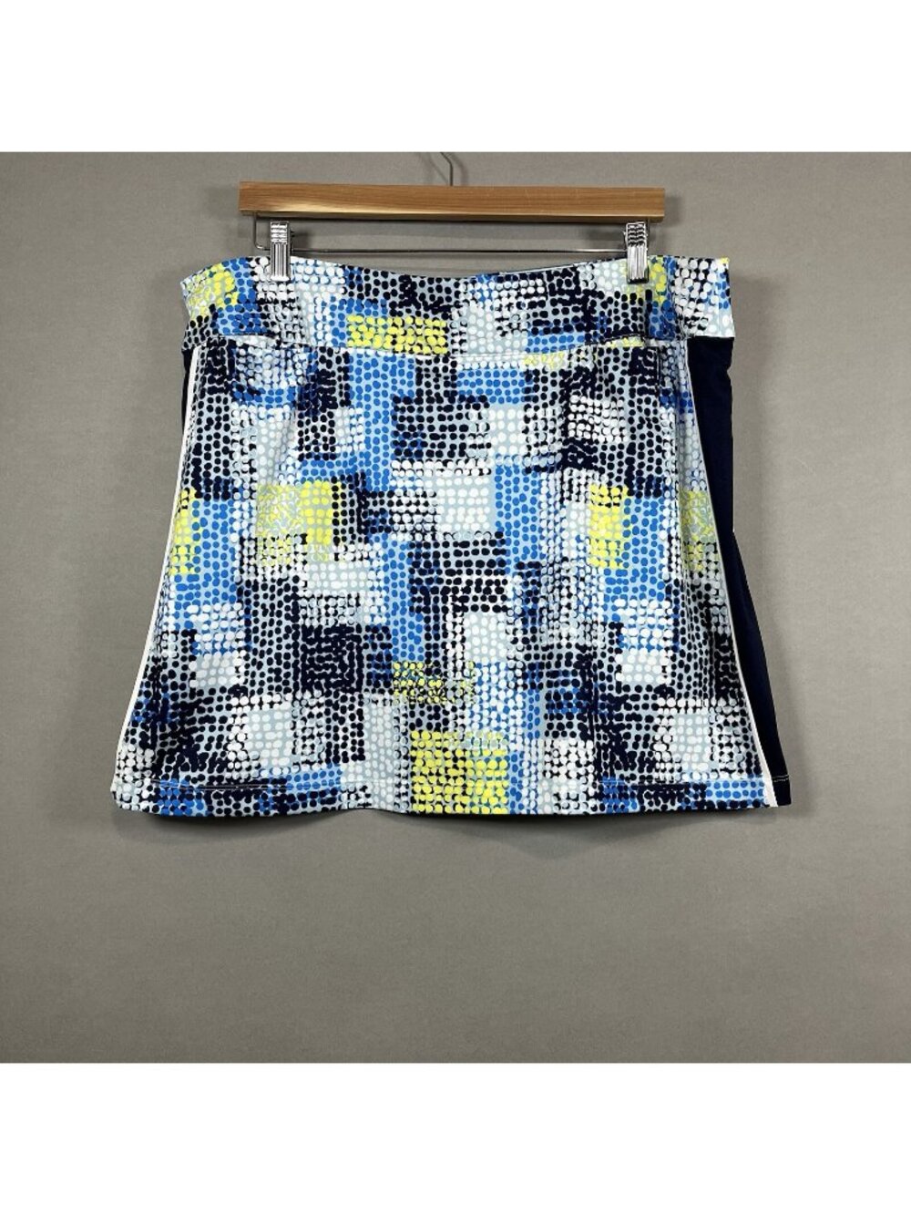 Coral Bay Multicolor Geometric Print Skort